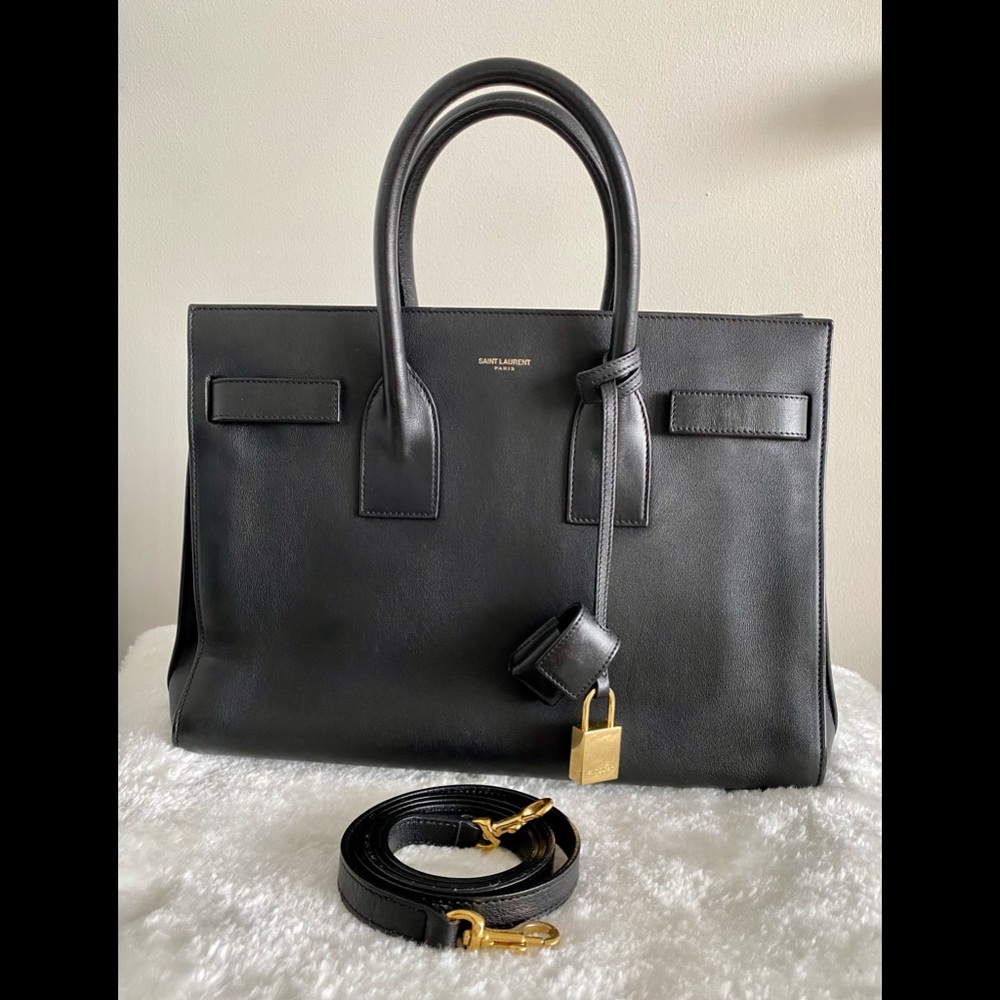 Authentic YSL sac de jour handbag